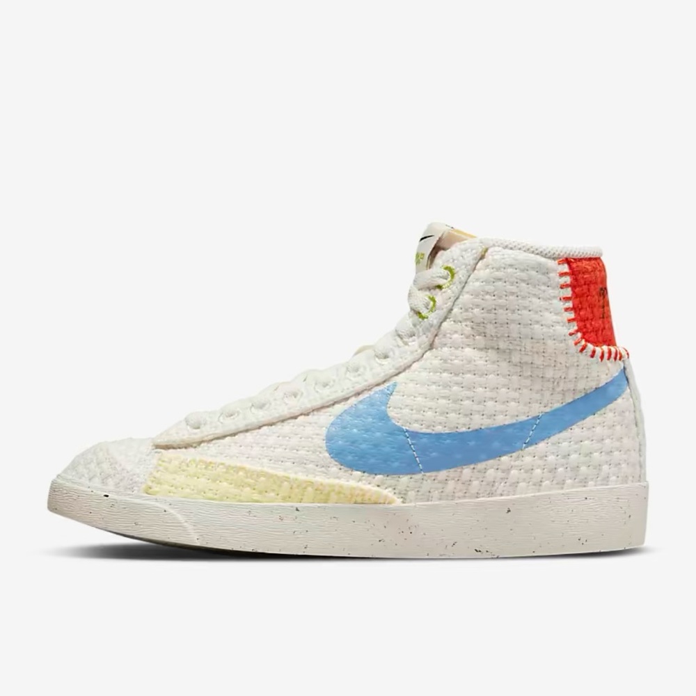 Nike Blazer Mid ‘77 NEXT NATURE Sail/University Blue ‘HEMP’ Men’s sneakers - Picture 4 of 16